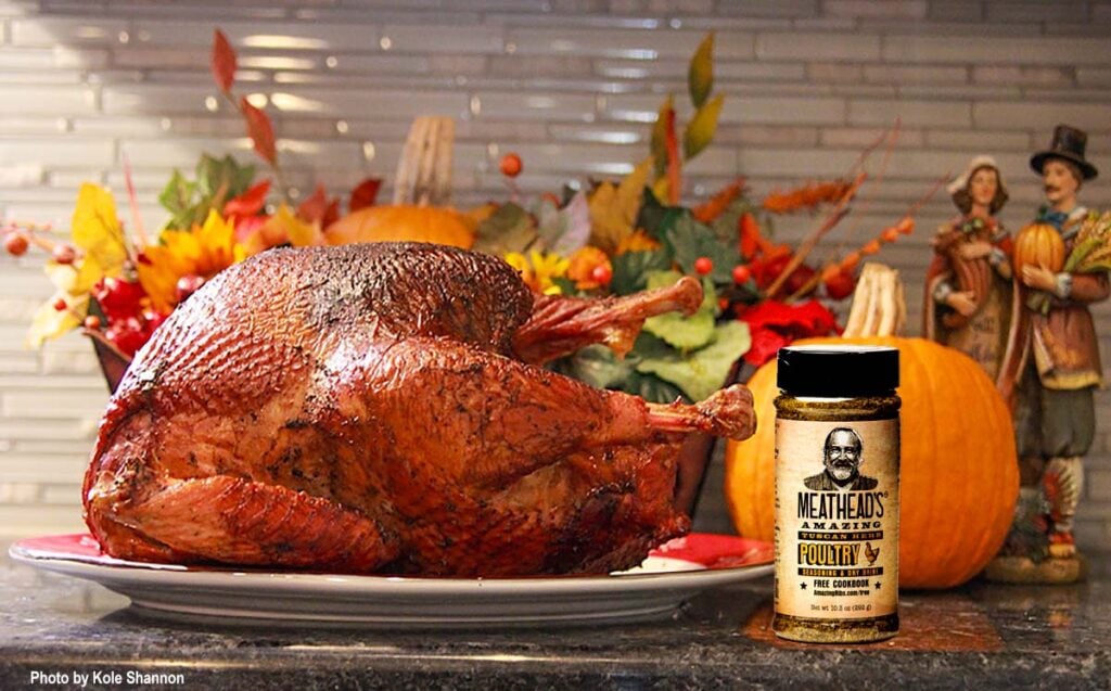 roast turkey with Meathead's amazing rub