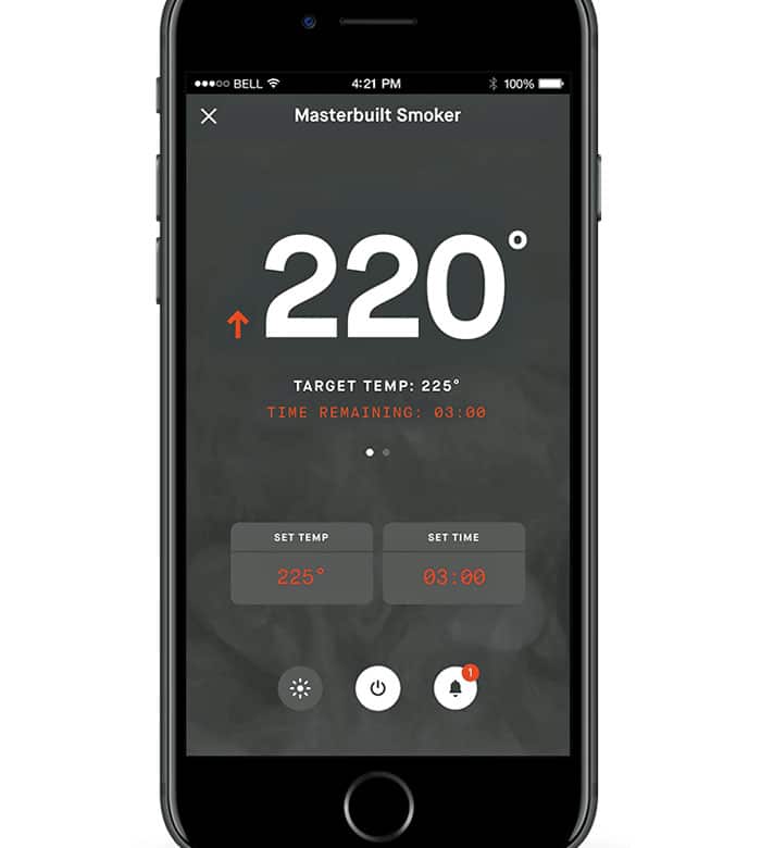 Masterbuilt Digital Charcoal Smoker app