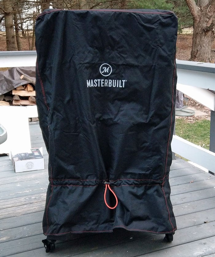 Masterbuilt Digital Charcoal Smoker covered