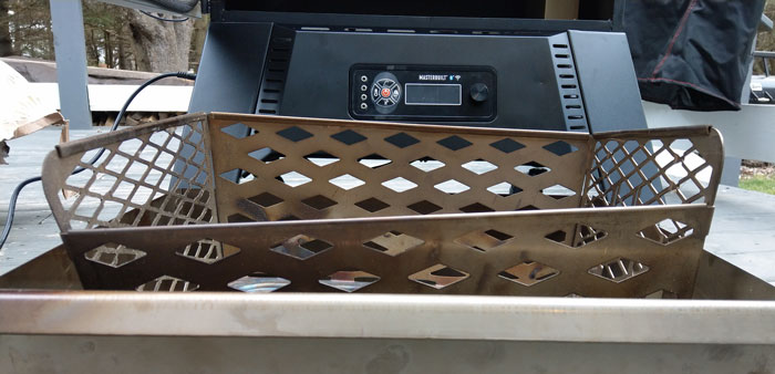 Masterbuilt Digital Charcoal Smoker warped charcoal basket