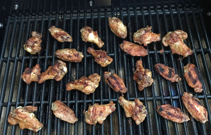 Char-Broil Cruise chicken wings