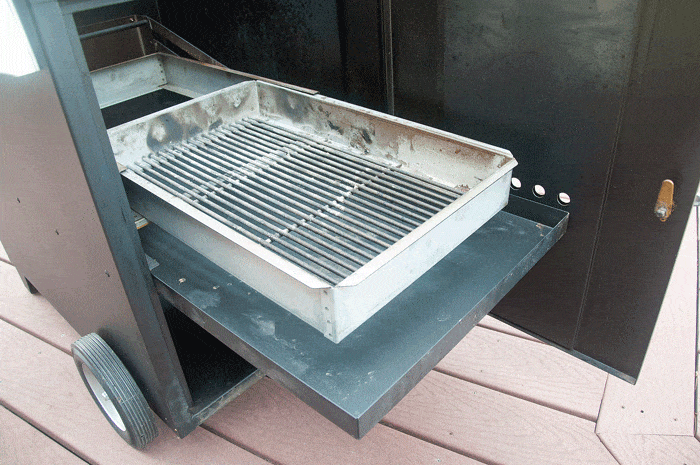 Hasty bake outlet smoker