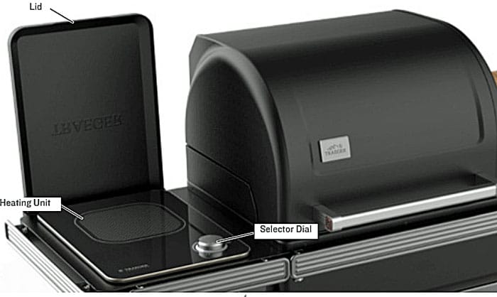 Traeger Timberline induction cooktop