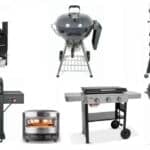 Composite of BBQ grills