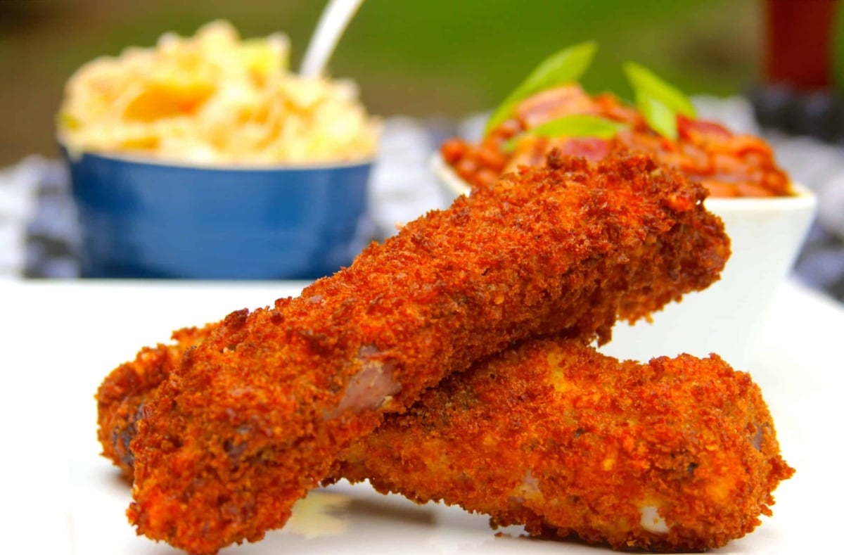 deep fried ribs