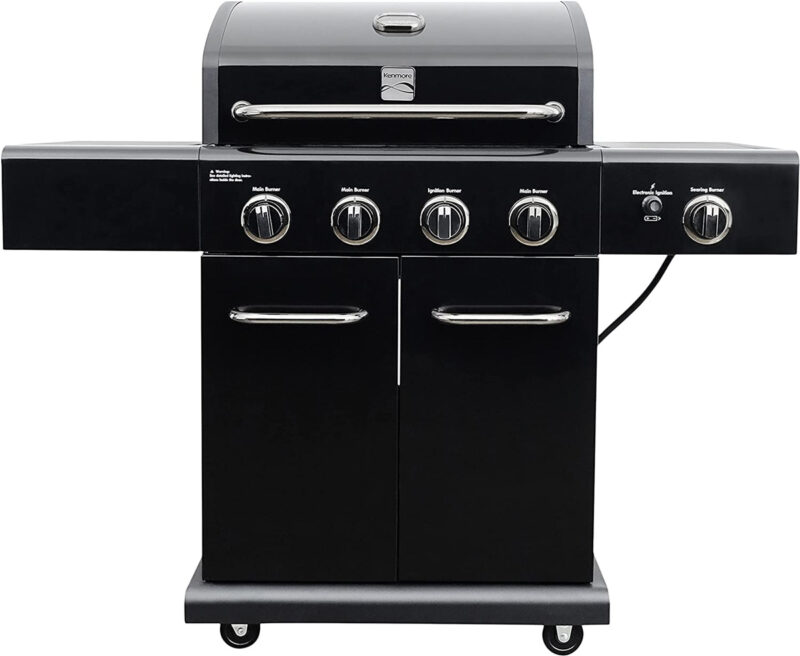 Kenmore 4Burner Gas Grill With Searing Side Burner Review