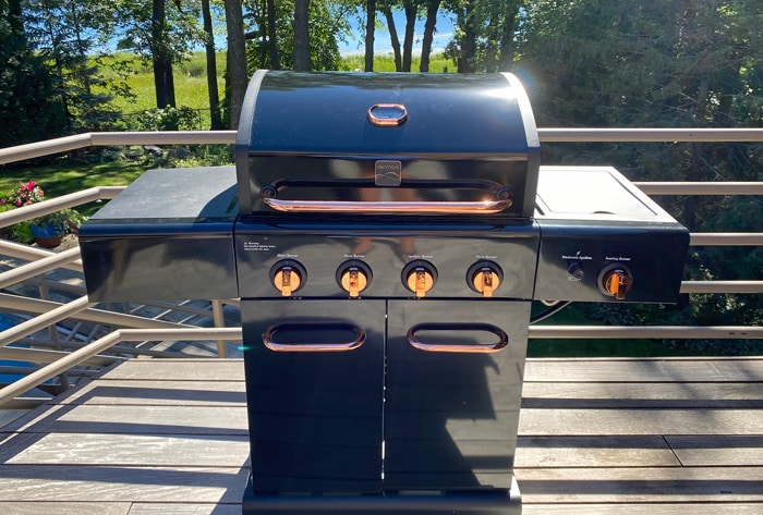 Kenmore 4-Burner Gas Grill with Side Searing Burner