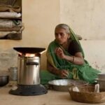 Indian woman cooking