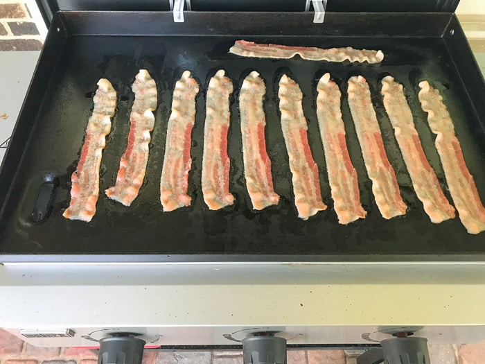 Weber Griddle Bacon