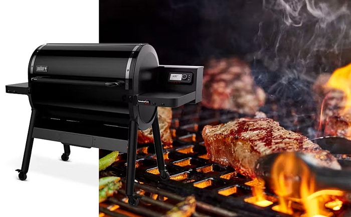 Weber smoke clearance fire