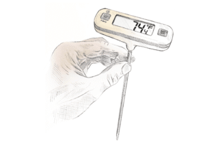 ThermoWorks T-Grip Thermometer.