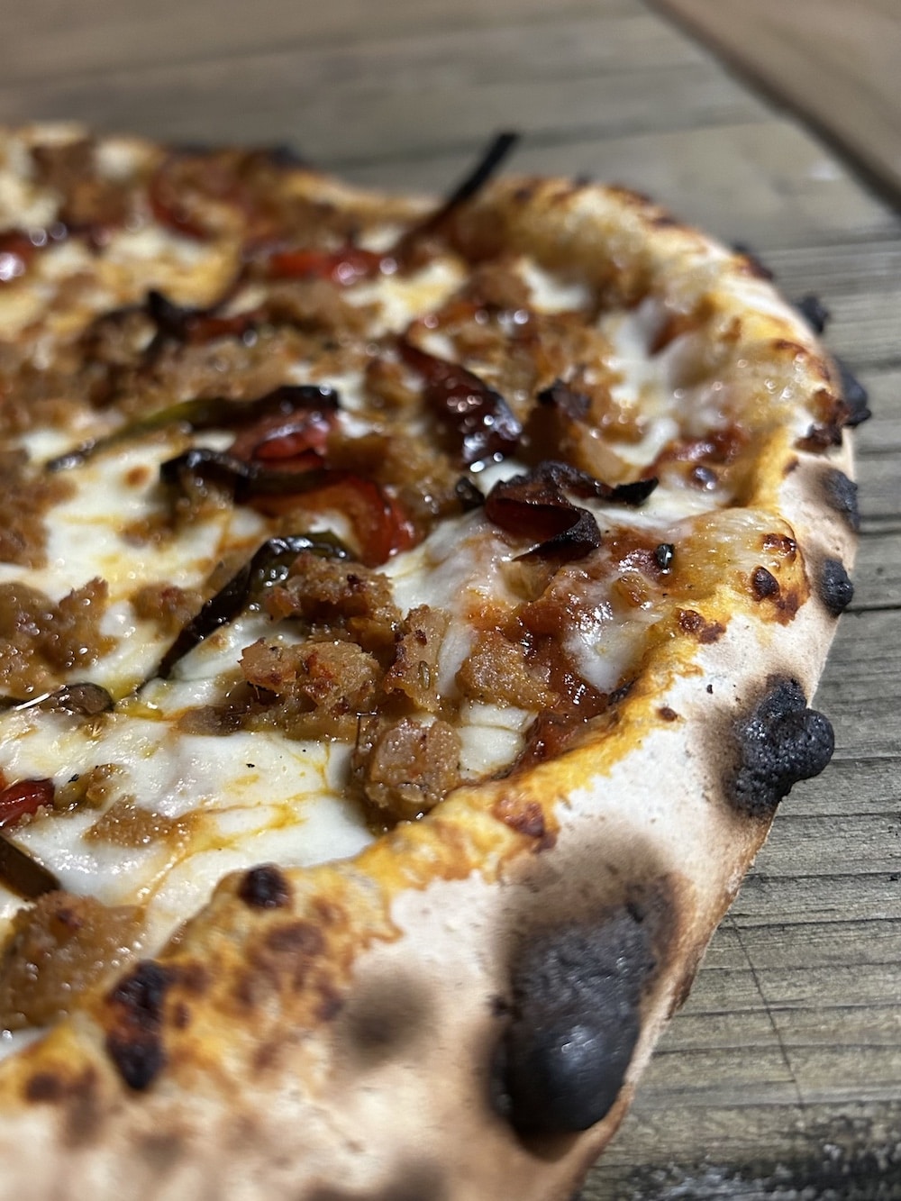 Bertello sausage pepper pizza