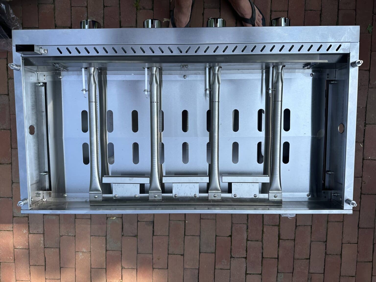 Victory Griddle burners