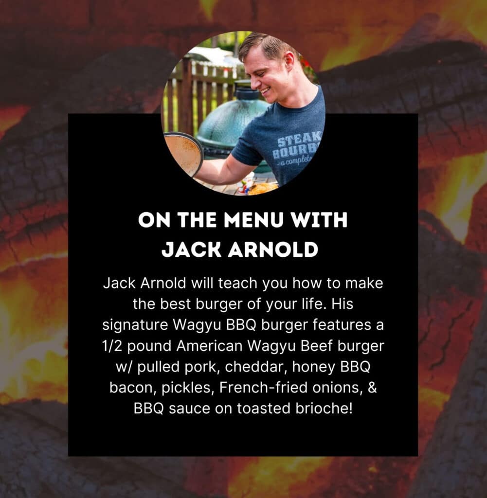 Jack Arnold BBQ Stars menu card