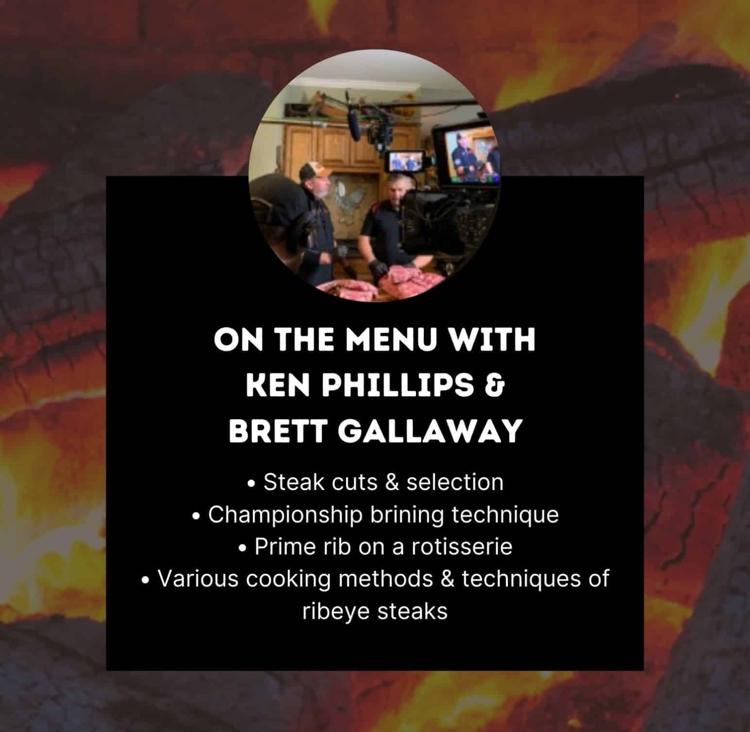 Ken Phillips and Brett Gallaway BBQ Stars