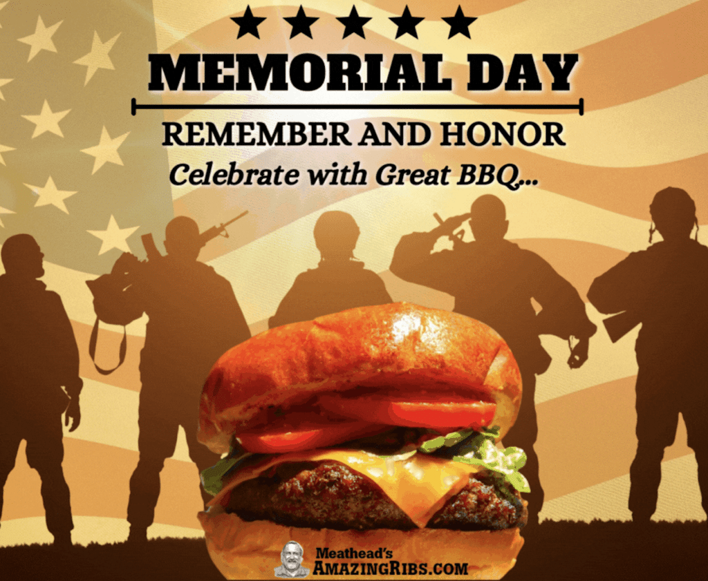 Memorial Day BBQ graphic