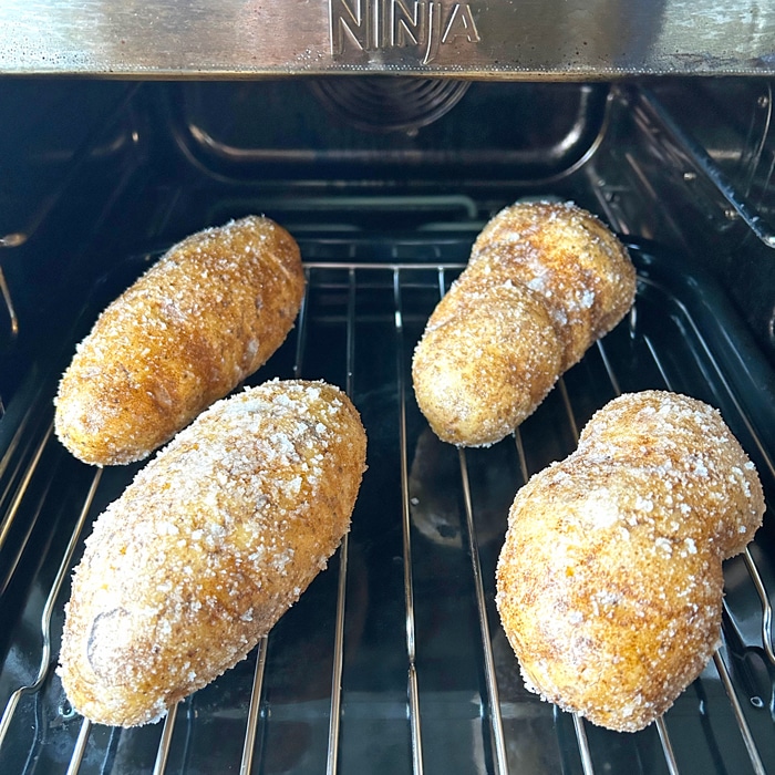 Ninja Outdoor Oven baked potatoes