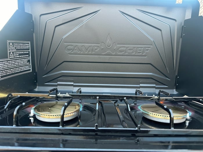 Camp Chef Oven burners