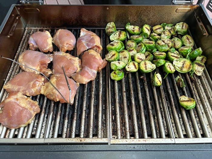 Current Chicken Teriyaki and Brussels Sprouts