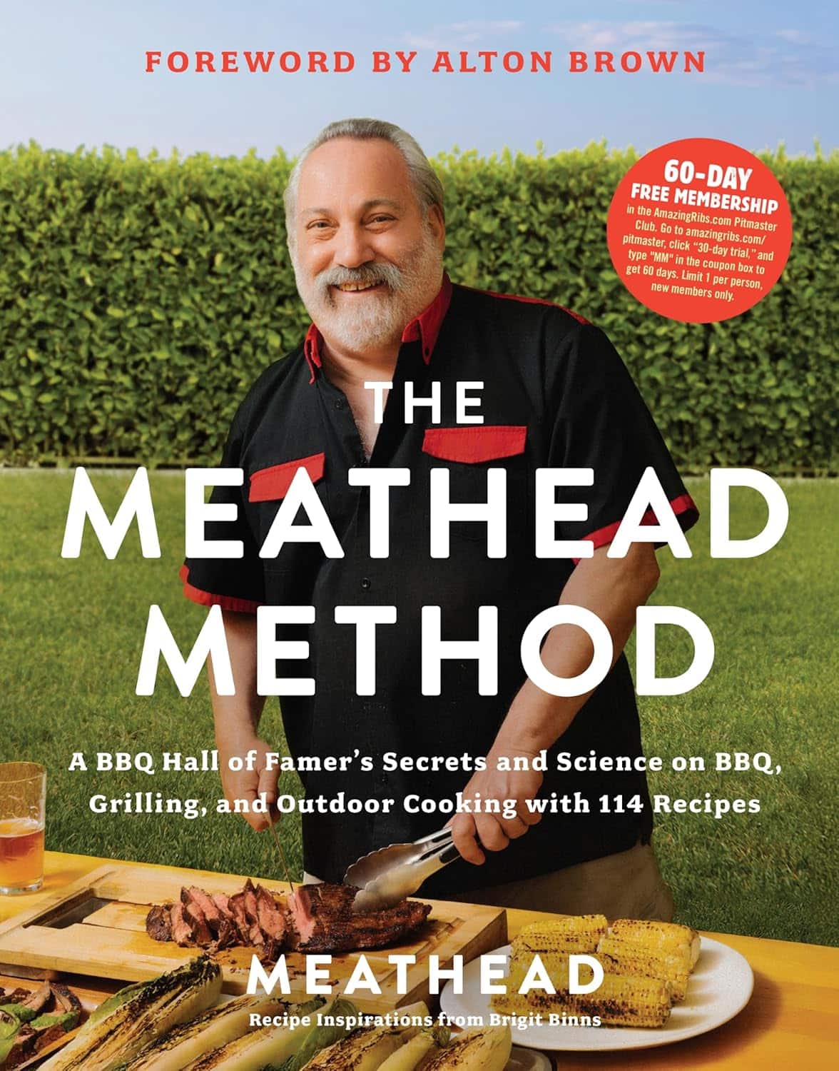 Meathead Method cookbook cover.
