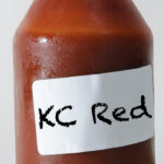 jar of red Kansas City BBQ sauce