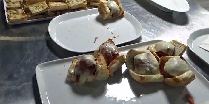 Weber Grill Academy meatball sandwiches