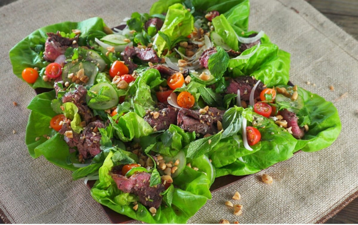 Thai Beef Salad.