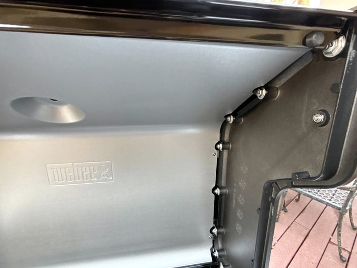 Weber Spirit double walled hood