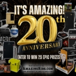 AmazingRibs.com 20th Anniversary contest graphic.