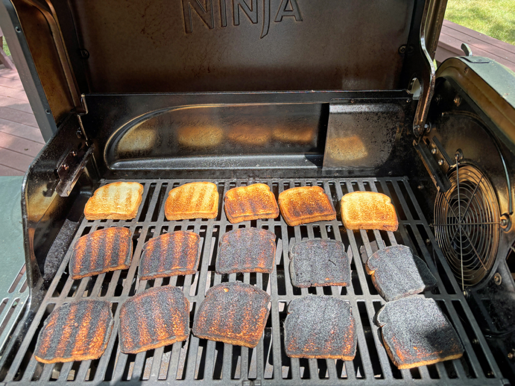 Ninja FlexFlame 2 zone bread test