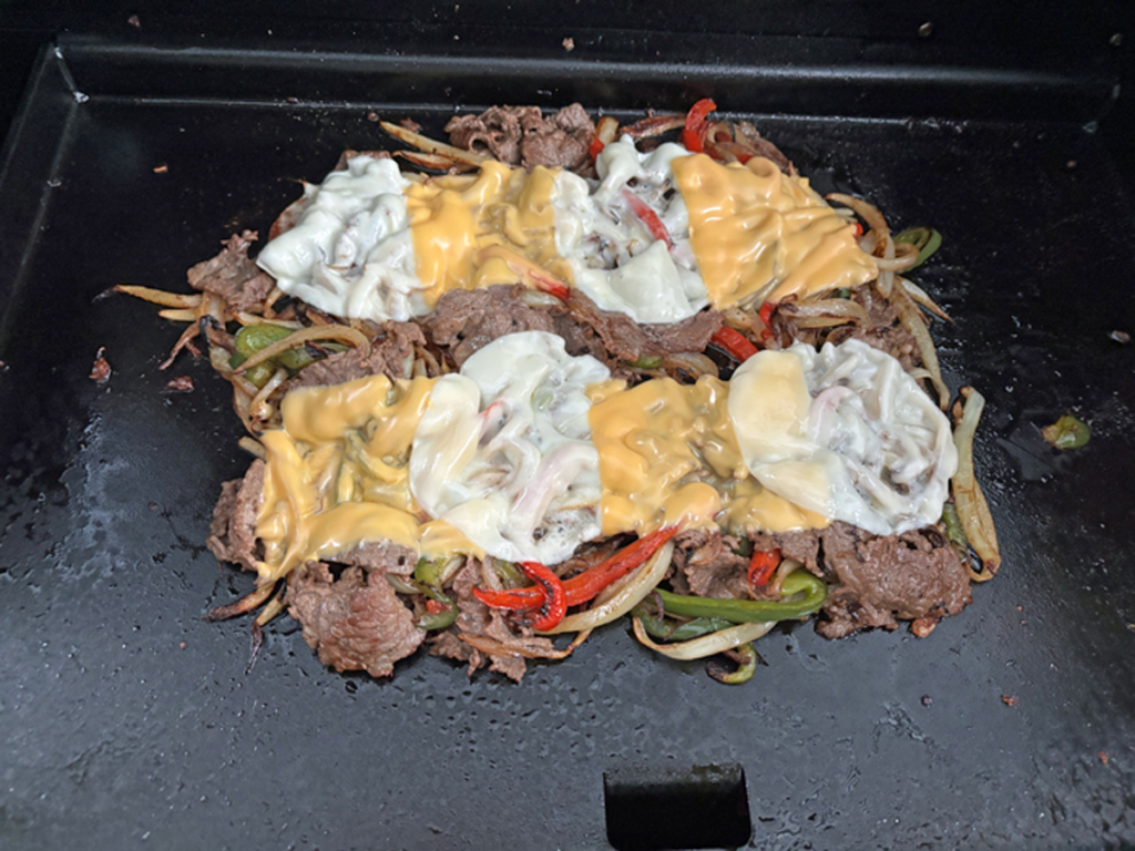 Ninja FlexFlame melted cheese