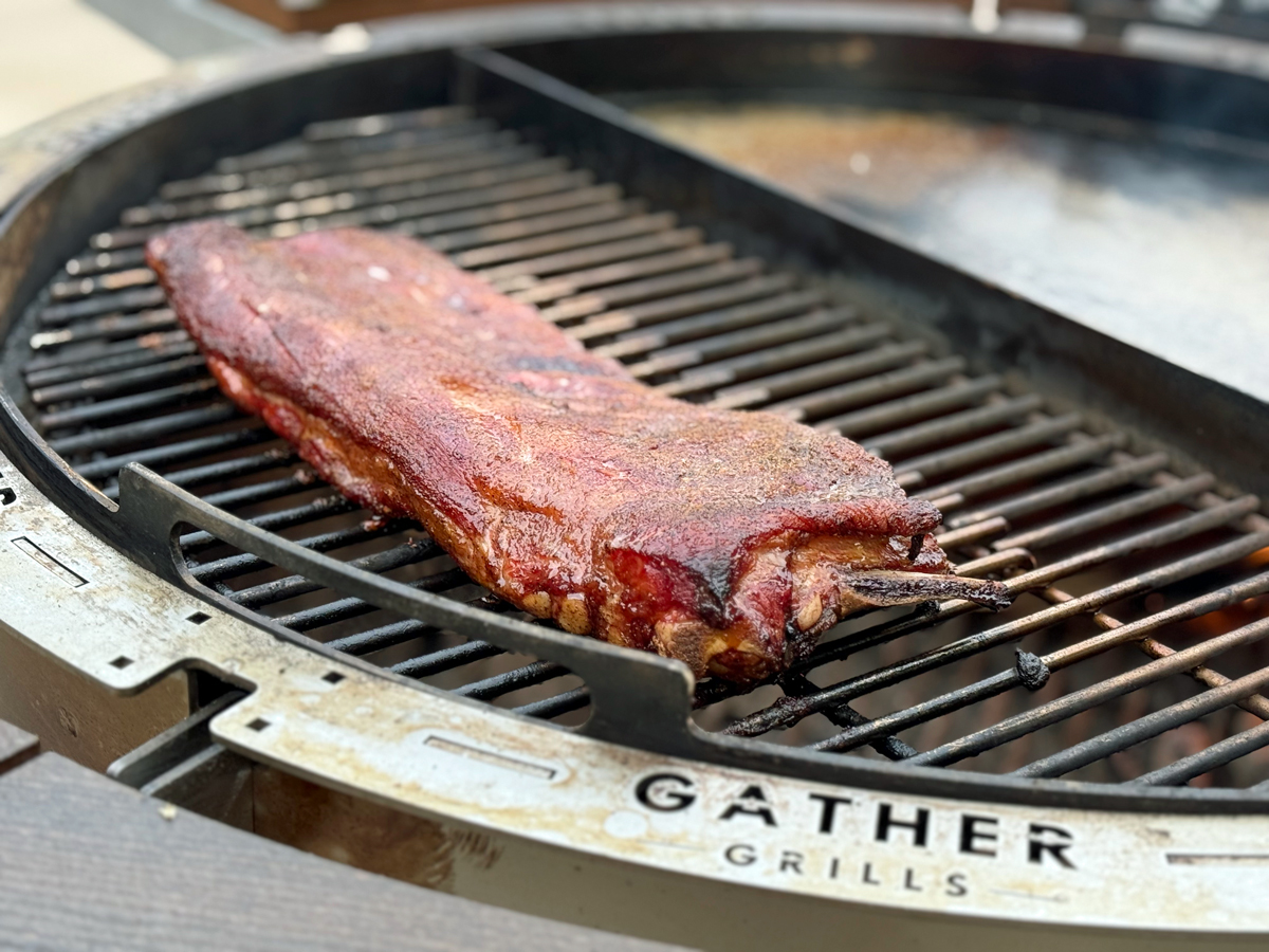 Gather Grills ribs