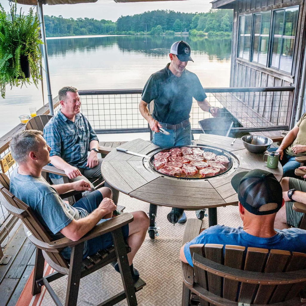 Gather Grills steak feast