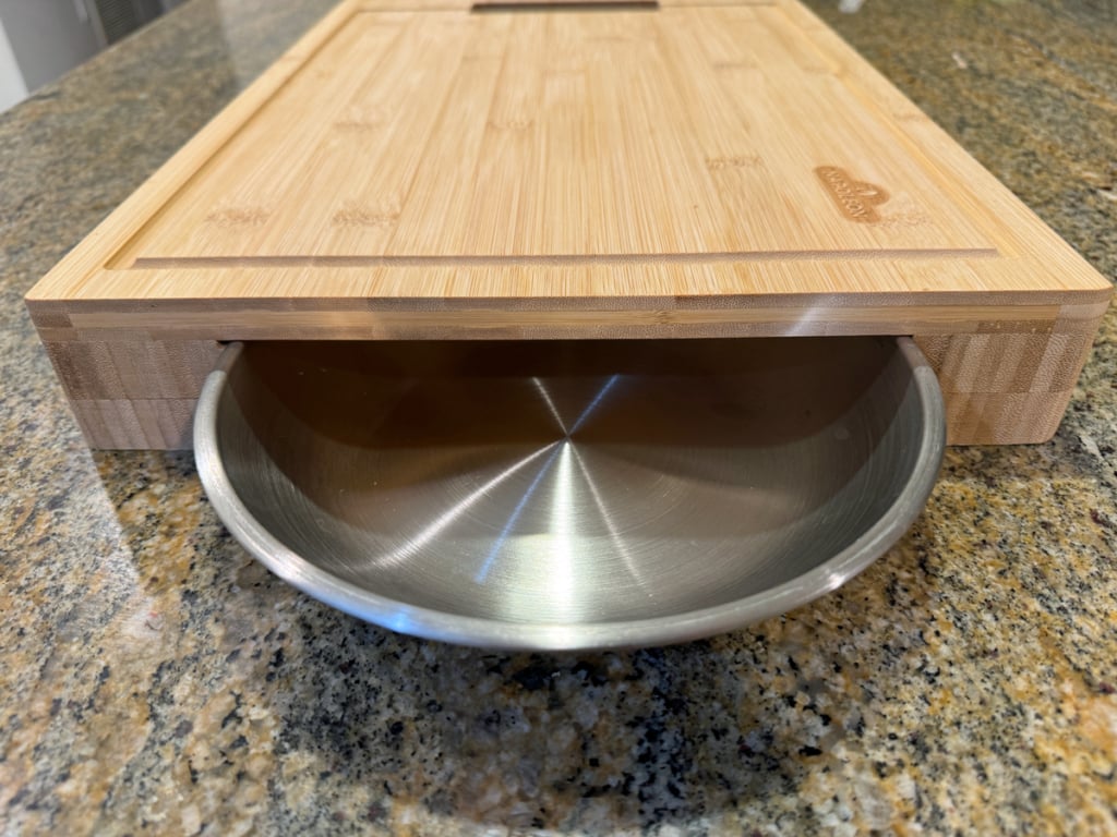 Napoleon Cutting Board Bowl