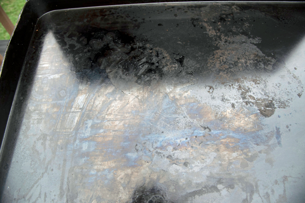 Pit Boss ceramic griddle surface