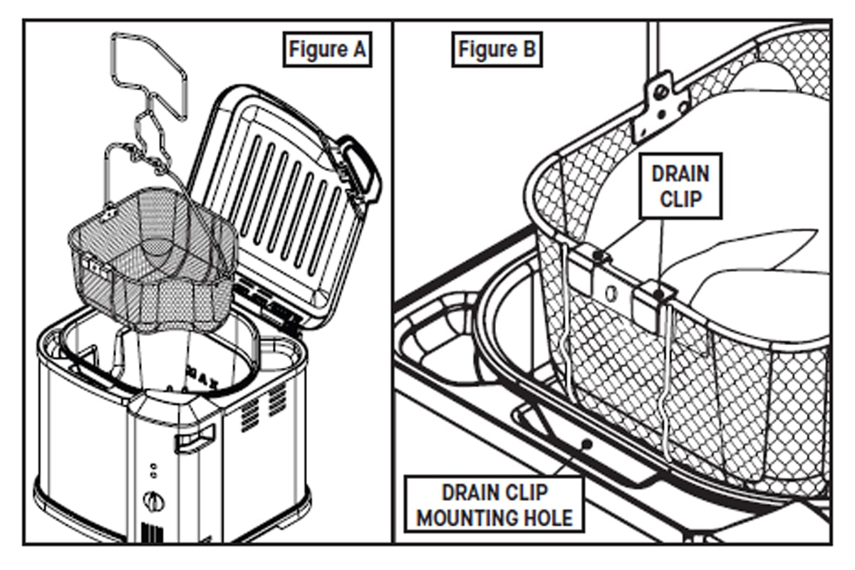 Masterbuilt 10L XL drain basket