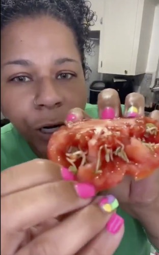 A person holding a tomato

AI-generated content may be incorrect.