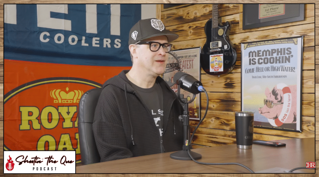 Clint Cantwell speaking into a microphone