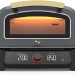 Current Model P Smart Pizza Oven shown from the front.