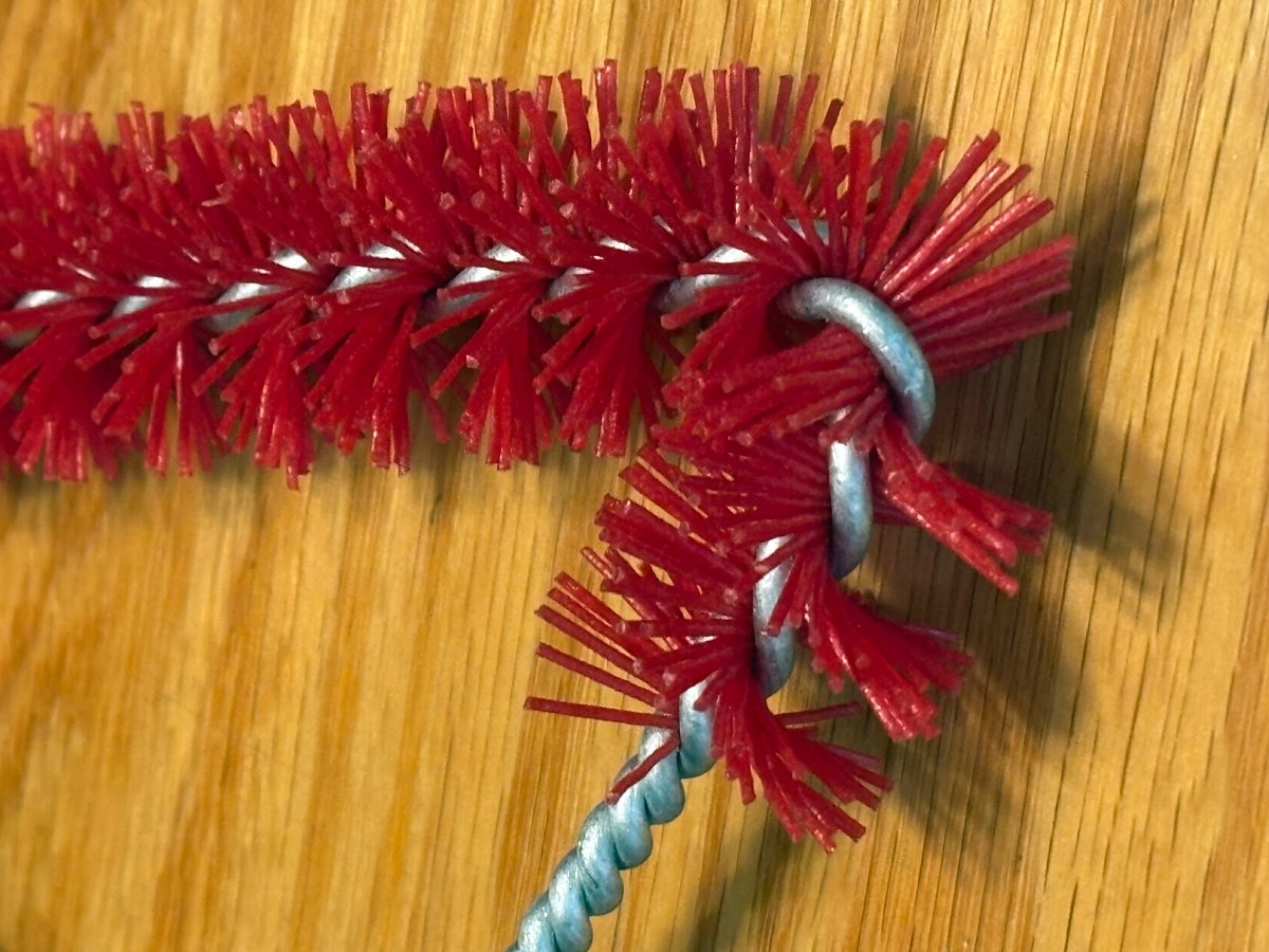 Weber Cold Cleaning Brush nylon bristles