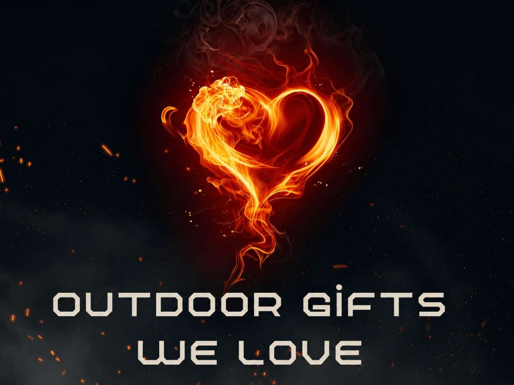 Flaming heart graphic for outdoor gifts we love