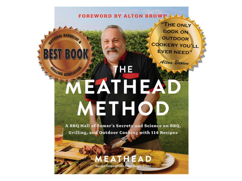 The Meathead Method cookbook cover.
