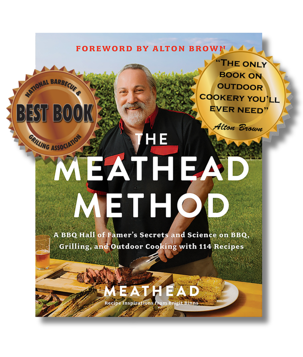 Meathead Method cookbook cover.