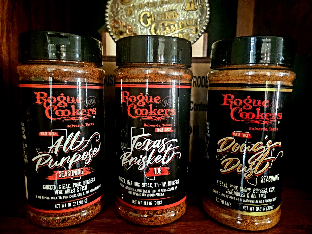 Doug Scheiding's Rogue Cookers rubs