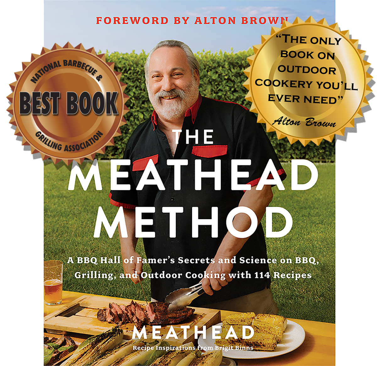 Meathead Method cookbook cover.