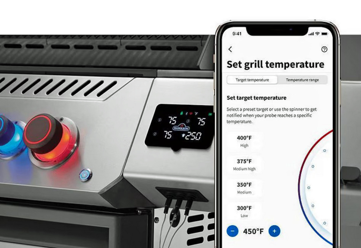 Napoleon Prestige 500 Connected app
