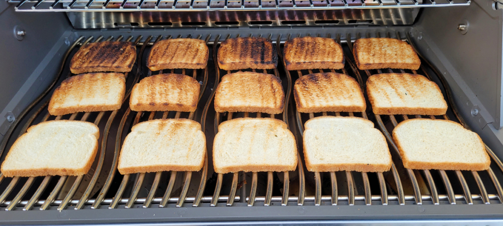Napoleon Prestige 500 Connected bread test