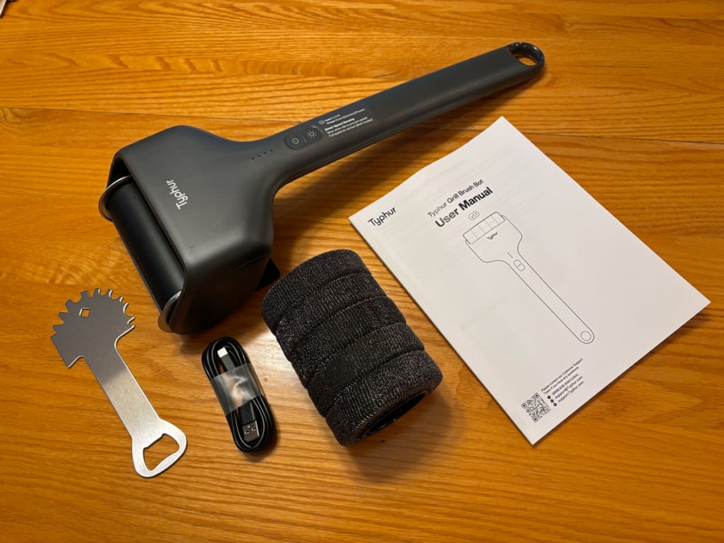 Typhur Brush Bot unpacked