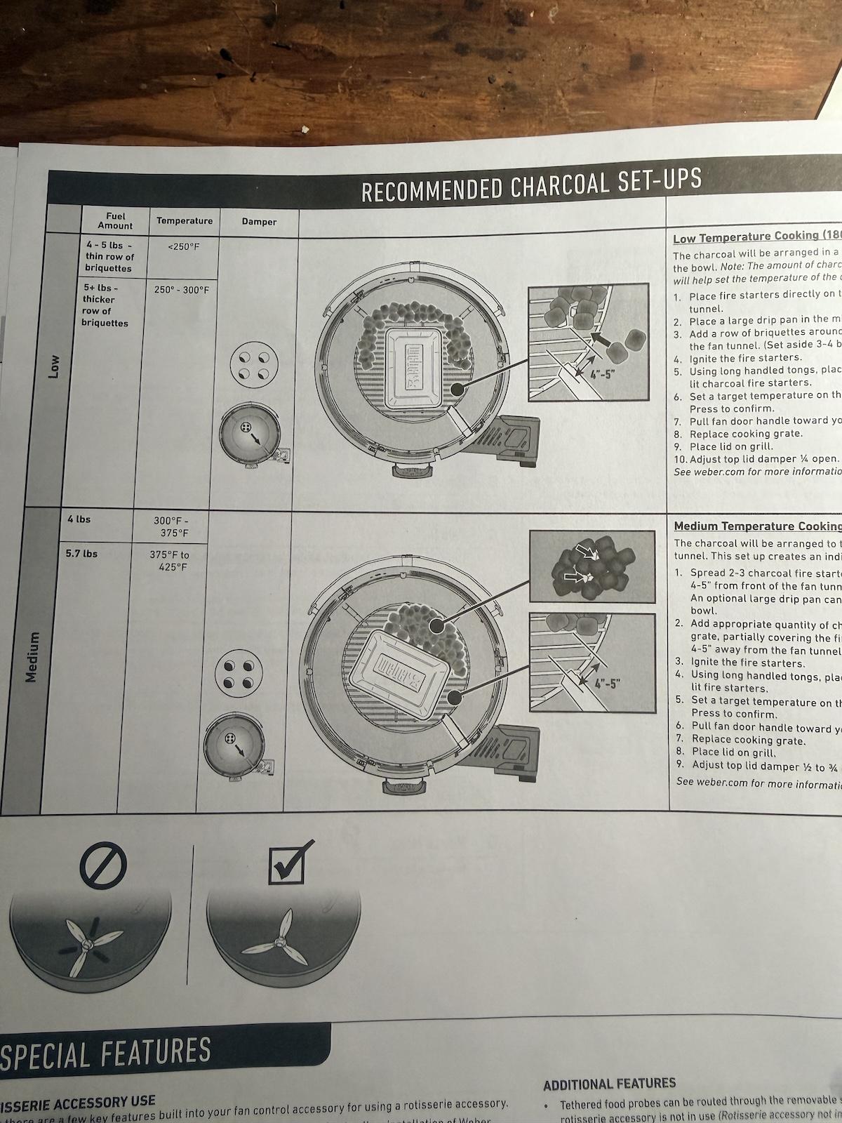 Weber Kettle Smart Ring user manual.